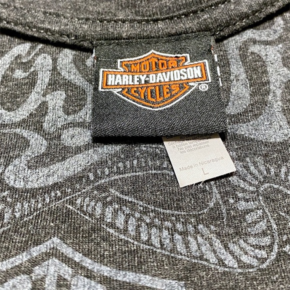 Harley Davidson Motorcycles + Aerosmith Collab Long-Sleeve Top - Picture 4 of 5